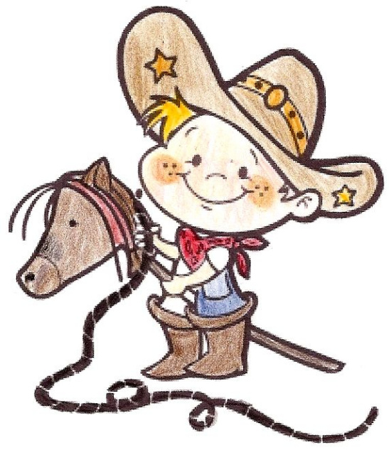Saddle Up Cowboy/Cling Mounted